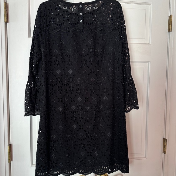 J Crew Black Cut Lace Sheath Dress - Picture 2 of 6